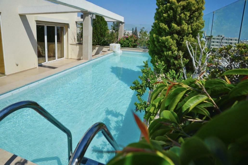 דירות Paphos Huge Penthouse With Private Pool מראה חיצוני תמונה